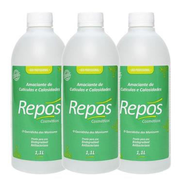 Imagem de Kit 3 Amaciante de Cutículas e Calosidades Antibacteriano Profissional
