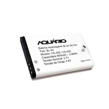 Imagem de Bateria Recarregável 3,7v 800mah Bl5c Telefone Ca40 Ca42 Aquário - AQU