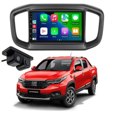 Imagem de Multimidia 9 Polegadas Android Auto Carplay Fiat Strada GPS - Autovex