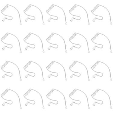 Imagem de Fones de ouvido Walkie Talkie com tubo de bobina acústica de reposição