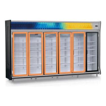 Imagem de Kit 5 Borrachas Freezer Expositor Refrimate  49x146 Original - ILPEA, 