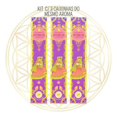 Imagem de KIT Com 3 Incensos de Massala SreeVani Indian Heritage Varetas, 3 X Dr