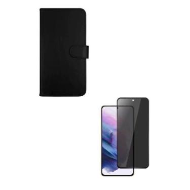 Imagem de Película Fosca Privativa + Capa Carteira Flip para Galaxy S25 EDGE 5G 