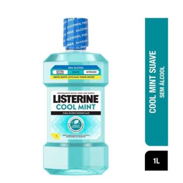 Imagem de Enxaguante Bucal Listerine Cool Mint Suave 1L