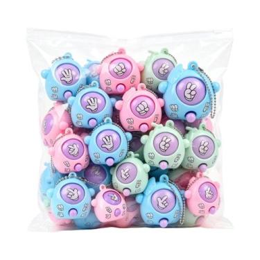 Imagem de Chaveiro Infantil Mini Pedra, Papel E Tesoura 1-100 Peças Brinquedo Di