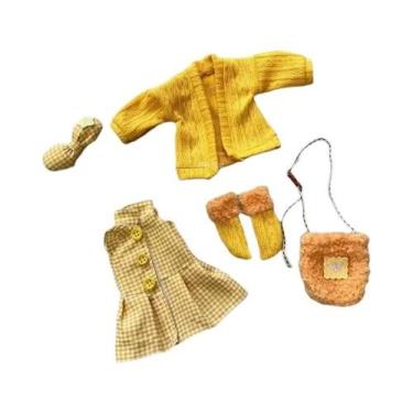 Imagem de Acessórios De Roupas Para Bonecas BJD 1/6, Conjuntos Artesanais Para B