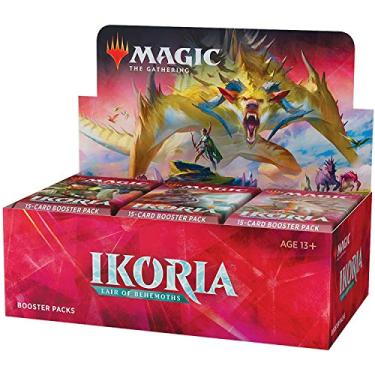 Imagem de Magic: The Gathering Ikoria: Lair of Behemoths Draft Booster Box | 36 Draft Booster Packs (540 Cards + Box Topper) | Factory Sealed