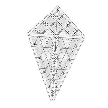 Imagem de Modelo de quilting S/M/L Régua de retalhos corte kit acrílico para colchas sob , M