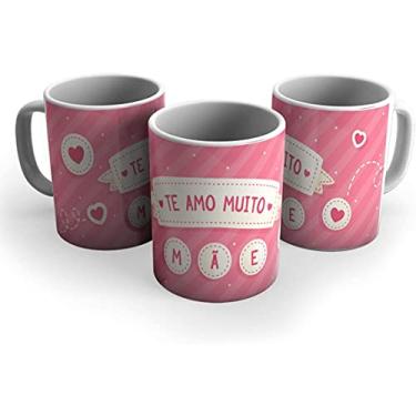 Imagem de Caneca Mágica Presente para o dia das Mães Te Amo Cerâmica