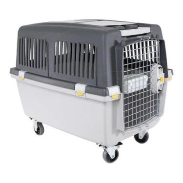 Imagem de Caixa Transporte Para Pet Cães Porte Grande Gulliver Nº4 - Chalesco
