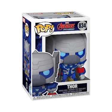 Imagem de Funko Pop 834 Thor Mech Strike Avengers, Multicor, 9 cm
