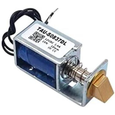 Imagem de Solenóide 1Pc TAU-S0837DL DC 6V 12V 24V Fechaduras Elétricas Eletroímã Curso 10mm Fechadura Magnética Para A Válvula De Fechadura Da Porta Do Armário,S0837dl A 6v 15n,YUYANAIAI