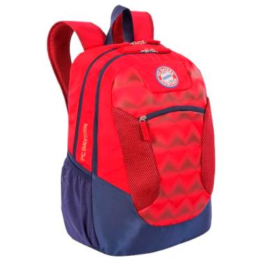 Imagem de Mochila G 2 Compartimetos Bayern X01 - Vermelho e Azul