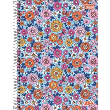 Imagem de Caderno Universitário Capa Dura D+ Feminino 1 Matéria 96 Folhas Tilibra