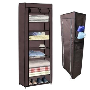 Imagem de Sapateira Organizador 9 Prateleiras Chinelo Tenis Sandalia Sapato Roupa Blusa Acessorios Armario Multiuso Dobravel Portatil Quarto Resistente