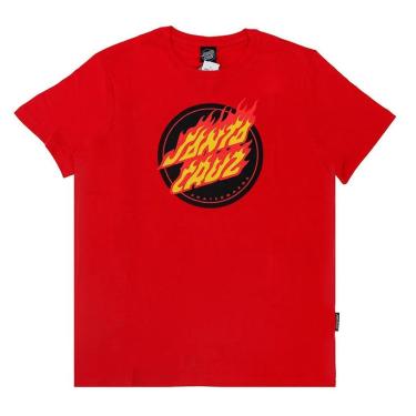 Imagem de Camiseta Santa Cruz Flaming Dot Infantil-Masculino