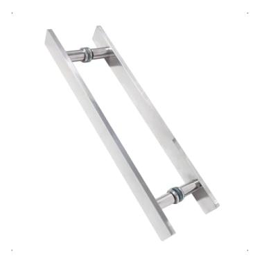 Imagem de Puxador 60cm Barra Maciça Polido – Para Porta de Correr Vidro e Madeira