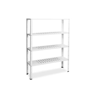 Imagem de Dispositivo para Câmara Fria 1048-1,40 x 0,50 x 1,80 com 4 Níveis Perfurados Pintura Epóxi - Imeca Epoxi