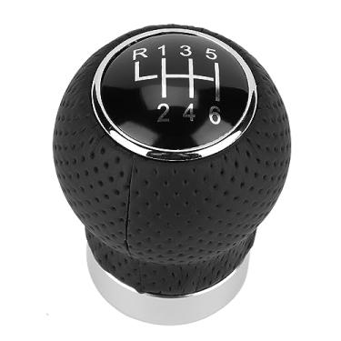Imagem de Manopla de Mudança de Marcha Universal para Carro, Alavanca de Mudança de Cabeça, Aparência Luxuosa, Substituição Pós-venda (6 velocidades)