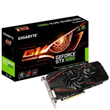 Imagem de Gigabyte Placas gráficas Geforce GTX 1060 G1 Gaming Gv-N1060G1GAMING-6Gd REV2 GV-N1060G1GAM-6GD R2