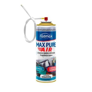 Imagem de Limpa Ar Condicionado Carro Novo Sonda 300ml/230g - Max Pure Air - Rad