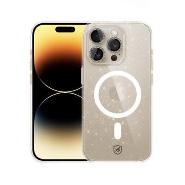 Imagem de Capa case capinha para iPhone 14 Pro - MagSafe Glitter - Gshield