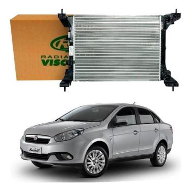 Imagem de Radiador Agua Grand Siena 1.0 1.4 2012 A 2016 - Visconde