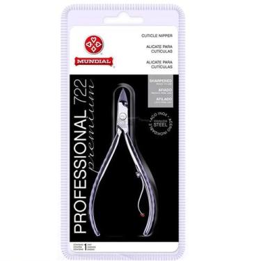 Imagem de Alicate De Cutícula Mundial 722 Profissional Inox
