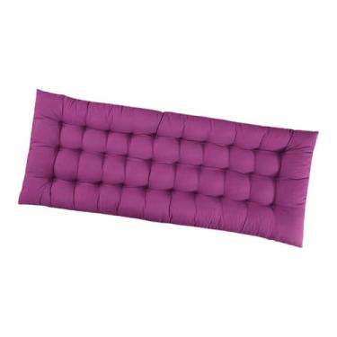 Imagem de Gralara Almofada para Cadeira de Estar Almofada para Banco Longo Almofada para Assento Reclinável Confortável Colchão para Espreguiçadeira para Escritório Gra