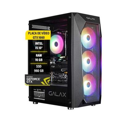 Imagem de Pc Gamer I5 10º 16Gb Ssd 960 Gtx 1660 - Amorimshop