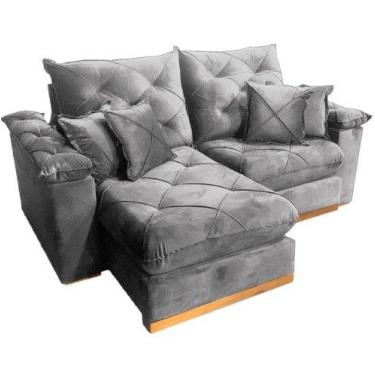 Imagem de Sofá Gran Plus com Molas Ensacadas 4 Lugares Retrátil e Reclinável 230