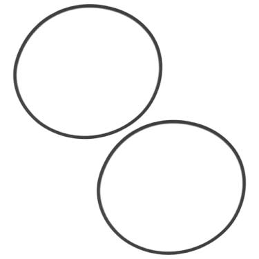 Imagem de YINETTECH 2 peças de motor de robô de varredura LDS correia ID 6,7 cm correia de motor de robô de varredura compatível com Ecovacs DEEBOT 900 DE5G DE53 DN33 preto