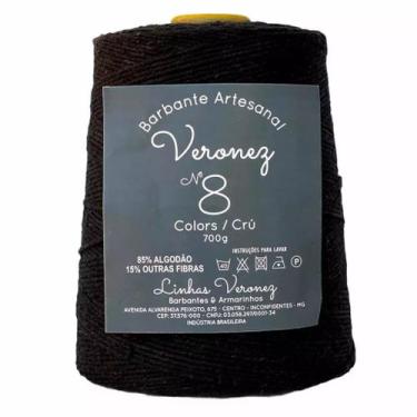 Imagem de Barbante Artesanal Veronez do Nº6 a Nº 8 700g - Linhas e Fios Veronez,