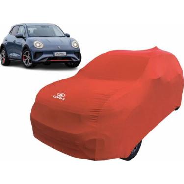 Imagem de Capa De Tecido Para Cobrir Carro Elétrico Gwm Ora 03 Skin - Mz, Vermel