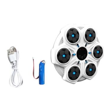 Imagem de UGPLM Alvo de Boxe Musical para Exercícios Domésticos, Branco