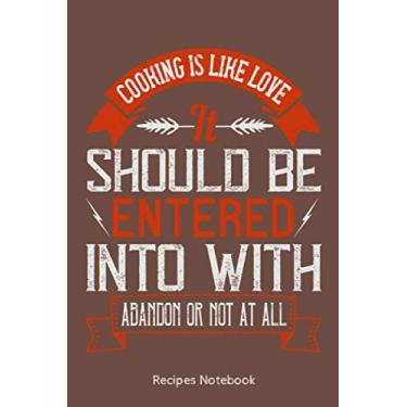 Imagem de Recipes Notebook: Cookbook Notebook Journal (100 Pages, 6x9) for Recipes with Peanut cover print. Note down how to cook your favorite meals and share with your friends!