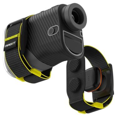 Imagem de MAG-iT Alça magnética para telêmetro/telêmetro de golfe com rastreador TagMe e GPS para carrinho de golfe - preta