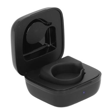 Imagem de Anel de Rolagem Com Controle Remoto, Aplicativo, Virador de Página, Câmera Abs, Botão de Selfie Com Estojo de Carregamento para Celular (Preto)