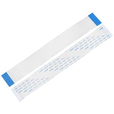 Imagem de Cabo plano flexível uxcell, 40 pinos 0,5 mm Pitch 150 mm FPC FFC cabo de fita flexível para TV LCD, carro, áudio, DVD, laptop, 20 peças (tipo A)