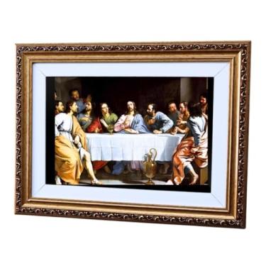Imagem de Quadro Decorativo Religioso Santa Ceia - Última Ceia A4 Luxo