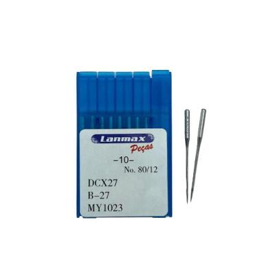 Imagem de Agulhas Maquina Industriais DCX27 - lanmax, DCX27-80/12