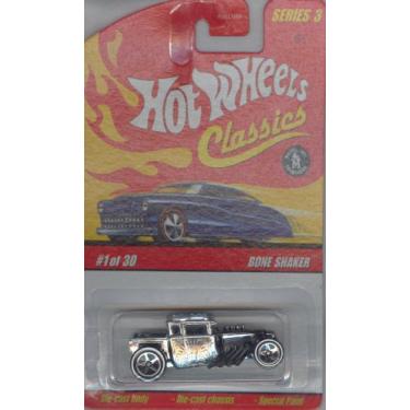 Imagem de HOT WHEELS 2006 1 of 30 silver BONE SHAKER CLASSICS SERIES 3 1:64 SCALE DIE-CAST BODY/CHASSIS SPECIAL PAINT