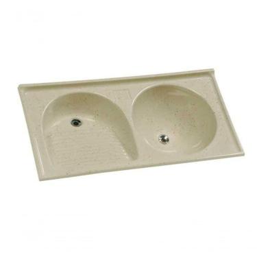 Imagem de Tanque Rorato Sintetico Duplo 35lt 110x 55cm Travertino