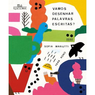 Imagem de Vamos desenhar palavras escritas