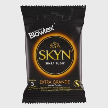 Imagem de Preservativo Blowtex Skyn Extra Grande Com 3