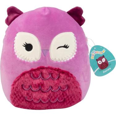 Imagem de Brinquedo de pelúcia Squishmallows Original Aurura The Christmas Owl 25 cm