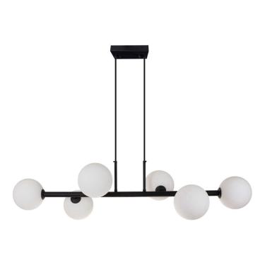 Imagem de Pendente Grape 6 Esferas Globos Starlux Zr085-WBK St2109