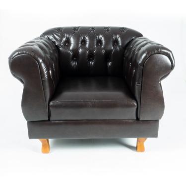 Imagem de Poltrona Chesterfield Capitonê Elisabeth Corano Café Decoração, Recepção, Salas de Tv e Estar