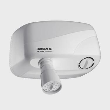 Imagem de Ducha Lorenzetti Jet Turbo Multitemperaturas 7800w 220v Branca