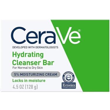 Imagem de CeraVe Hydrating Cleansing Bar 4.5 oz (Pack of 6)_AB